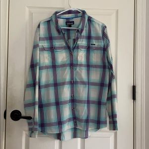 Patagonia plaid lightweight button down